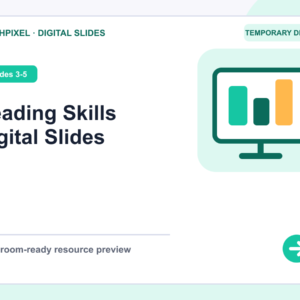 Reading Skills Digital Slides teaching resource preview