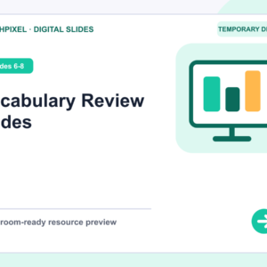 Vocabulary Review Slides teaching resource preview